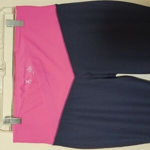 Xersion Women's Workout Leggings Navy/Pink